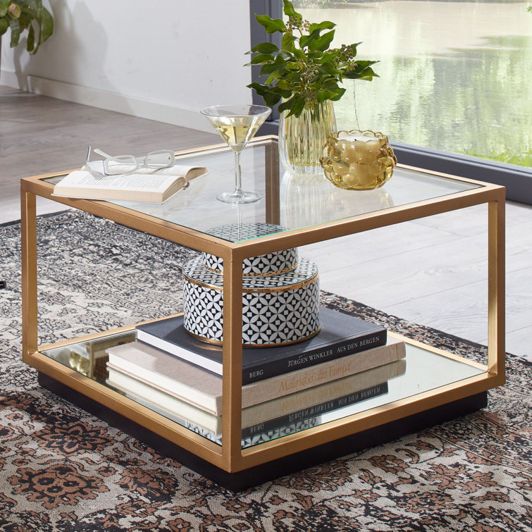 Wohnling Coffee Table Design living room table square Small coffee